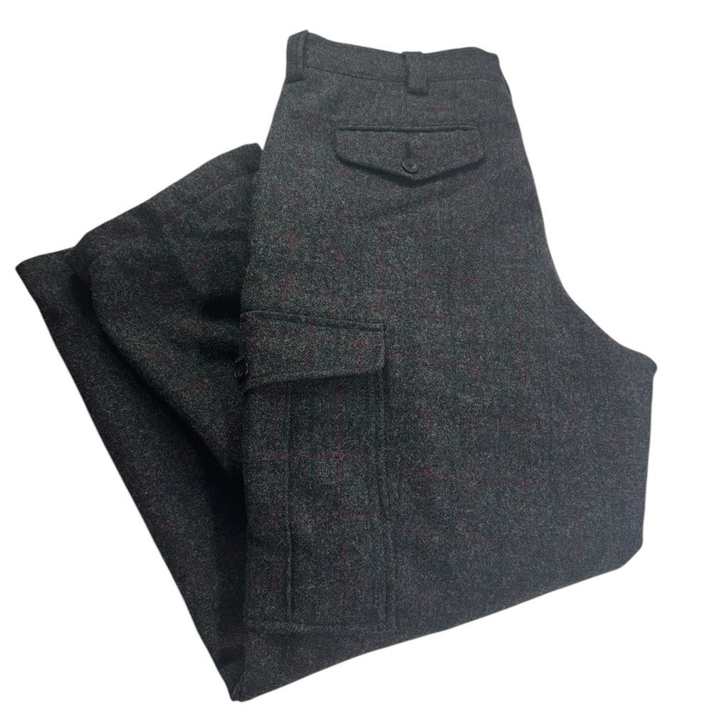 LL Bean Maine Guide 6 Pocket Wool Pants w/ Wind Stopper 38